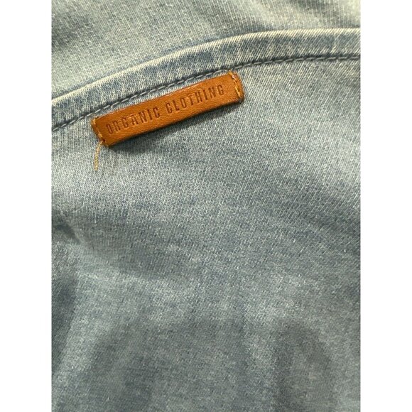 Picture Organic Clothing Company Super Soft Denim Cotton Shirt Jacket Size L - Picture 6 of 9